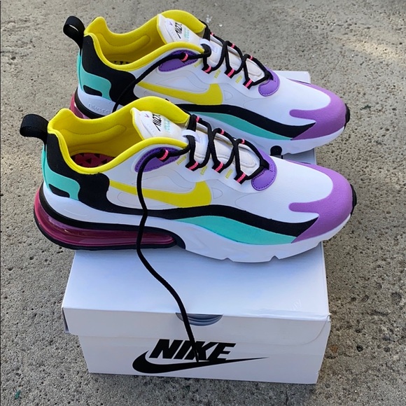 🦄Nike Air Max 270 React🦄 (BRAND NEW) - Picture 4 of 8